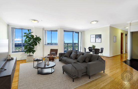 large open plan living and dining area